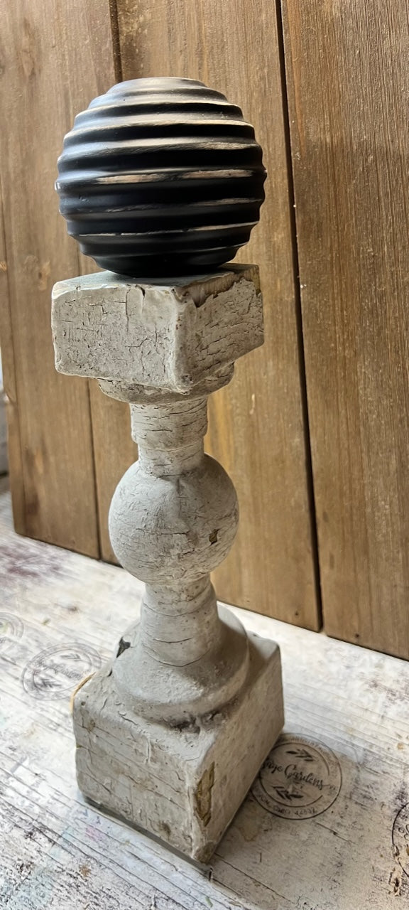 Vintage Spindle with Wooden Ball