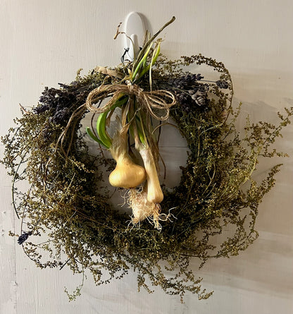 All-Natural Sweet Annie Wreaths + Bunches