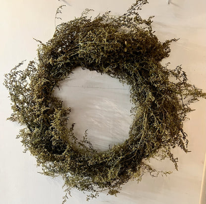 All-Natural Sweet Annie Wreaths + Bunches