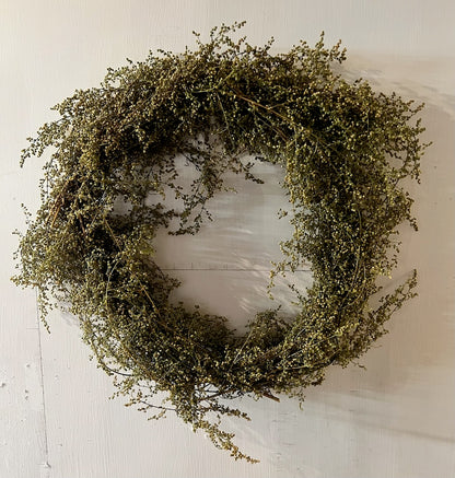 All-Natural Sweet Annie Wreaths + Bunches