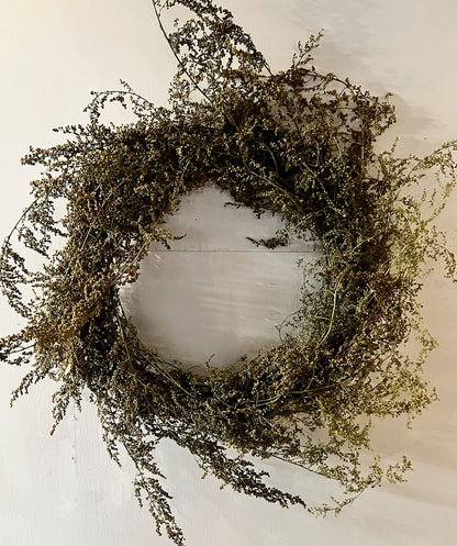 All-Natural Sweet Annie Wreaths + Bunches