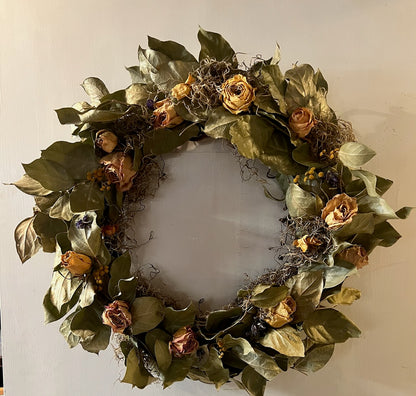 All-Natural Sweet Annie Wreaths + Bunches