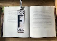 License Plate Bookmarks